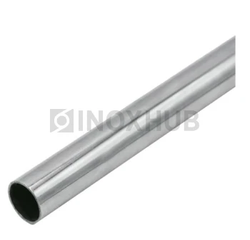 Труба круглая AISI 304, ASTM A554, Ø38.0×1.0×6000 мм, GRIT 600