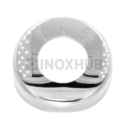 Низ стойки большой декоративный, Ø50.8 мм, AISI 201, GRIT 600